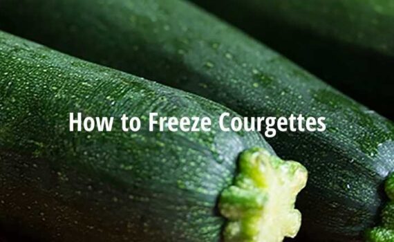 freeze courgettes